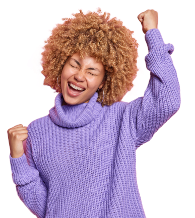 photo of cheerful woman hears amazing news makes f 2022 12 23 00 28 27 utc.png